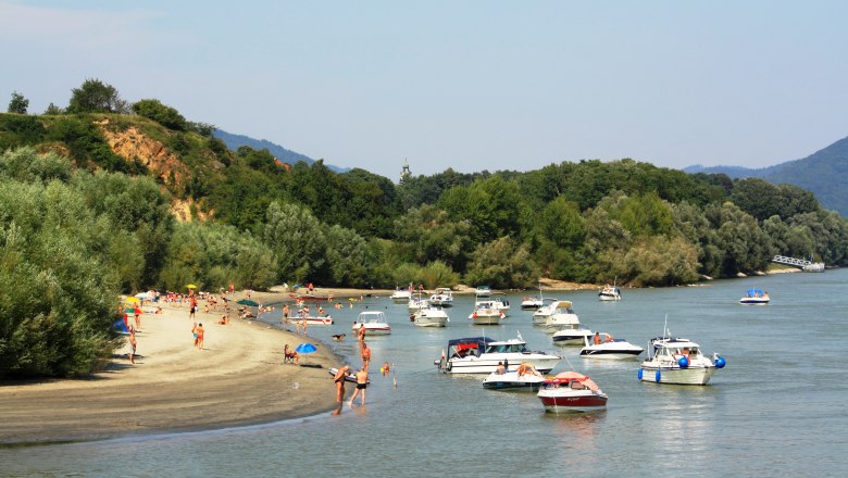 Natursandstrand Luberegg, © Gemeinde Emmersdorf