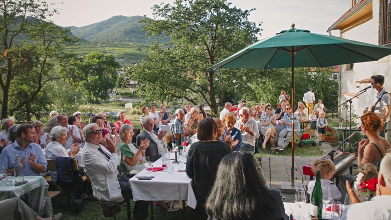 Adam Mühle Wachau - Gastgarten, © Katharina Sturm