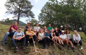 Hannes Seehofer is on care duty with the Wachau Volunteers every year, © Hannes Seehofer