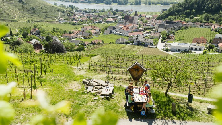 Spitzer Kinderwanderweg Rast beim Roten Tor, © Martina Siebenhandl