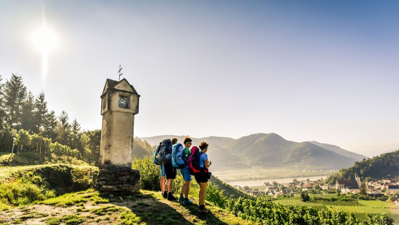 Wanderer beim Roten Tor, © Robert Herbst