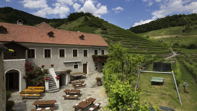 Innenhof Weingut Donabaum Helmut, © Monika Loeff